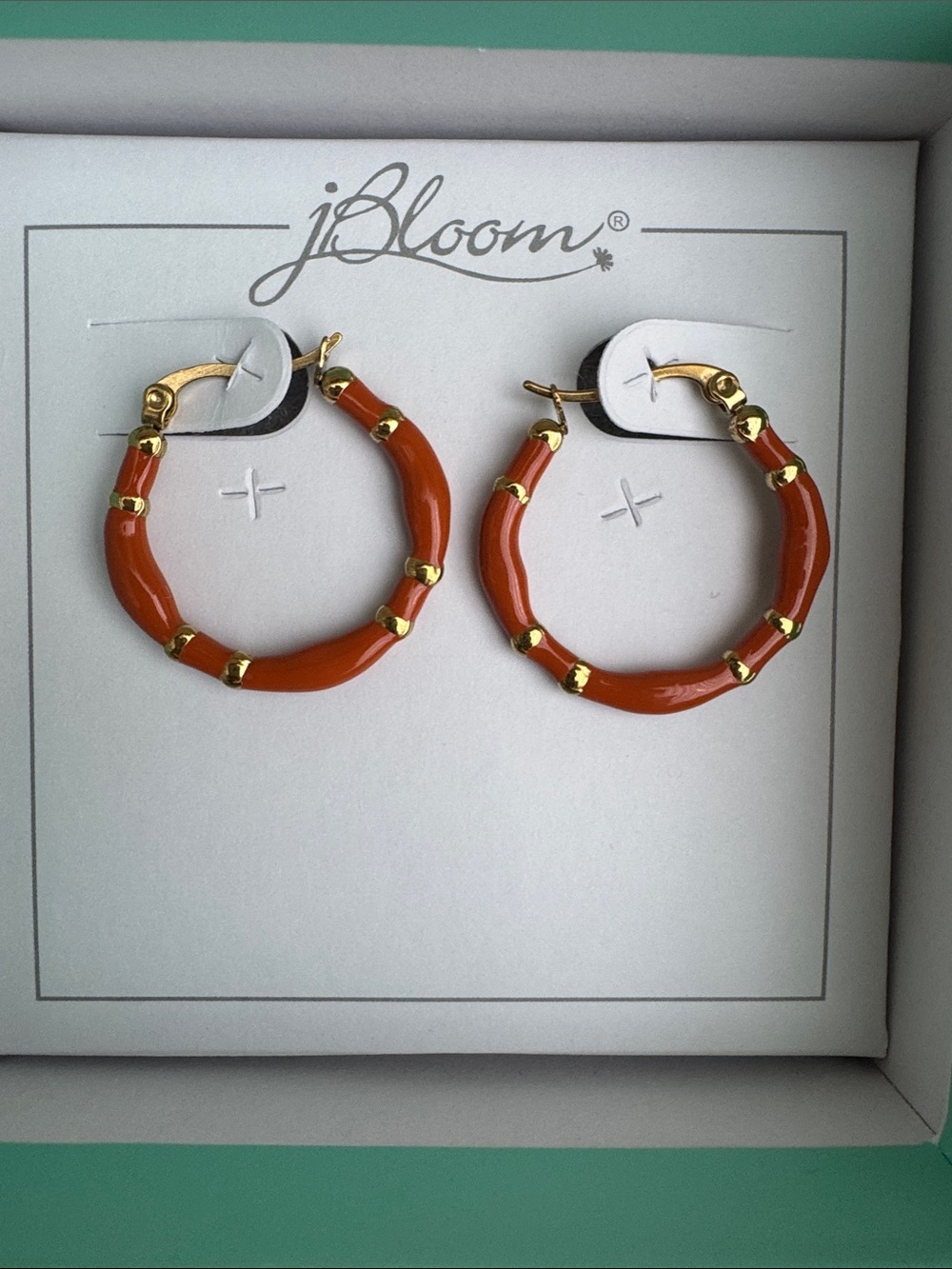 Bloom Beautiful Fashion Jewelry Stainless steel Gold Hoops Drop Dangle Earring